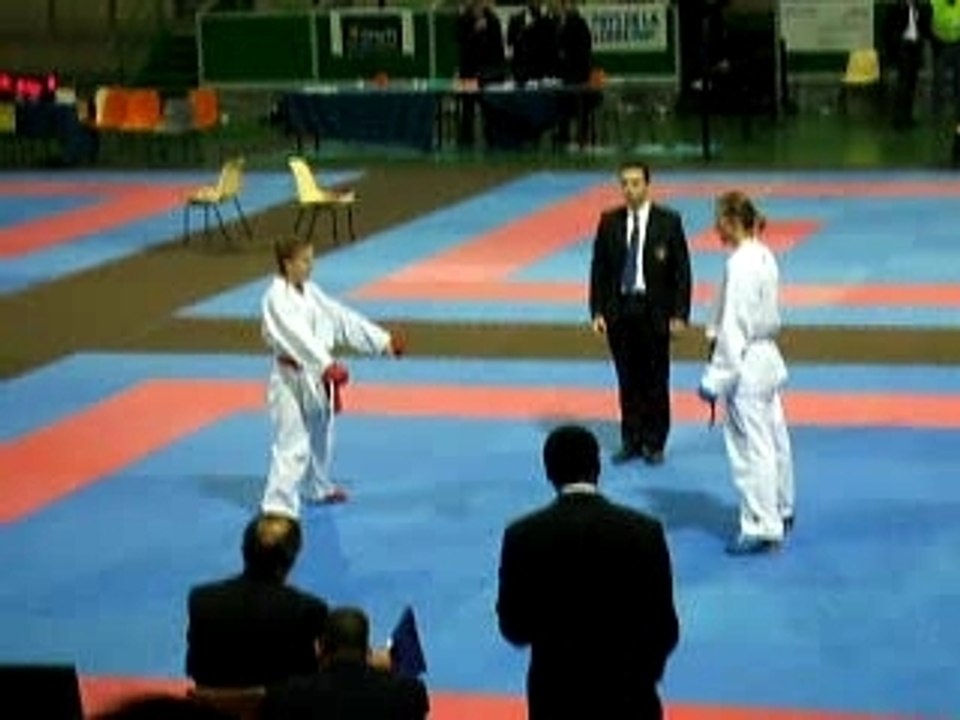 Coupe de France karaté Par équipe. Cadettes;