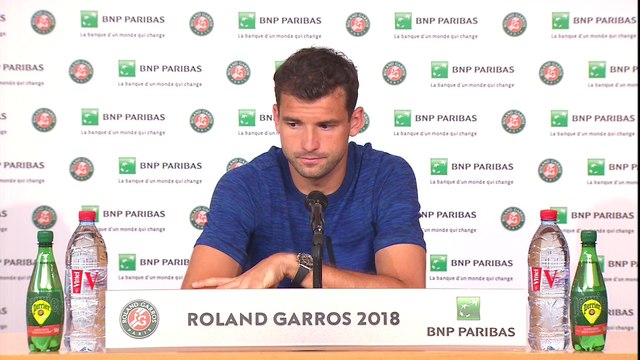Roland-Garros 2018 - Grigor Dimitrov : C'est à moi de relever le défi