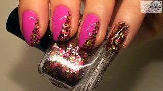 Бляскав парти маникюр с брокат / New Years Sparkly Manicure