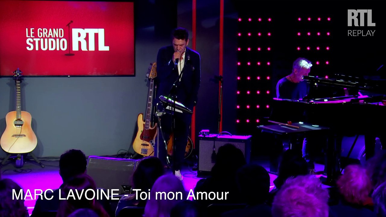 Marc Lavoine  - Toi mon amour (LIVE) Le Grand Studio RTL