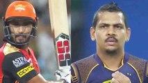 IPL 2018 Qualifier 2: Deepak Hooda out for 19 by Sunil Narine | वनइंडिया हिंदी