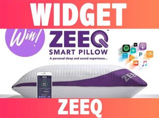 WIDGETS : ZEEQ the smart pillow : Le coussin intelligent connecté !
