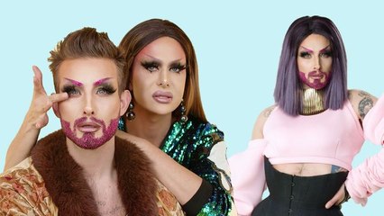 Trinity Taylor Gives Nico Tortorella a Drag Makeover