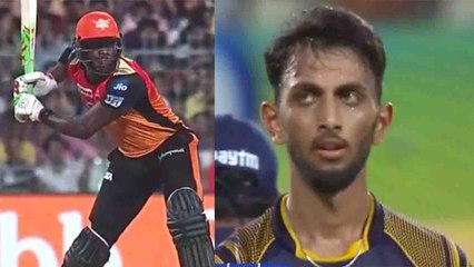 IPL 2018 : Carlos Brathwaite run out for 8 runs, SRH in trouble | वनइंडिया हिंदी