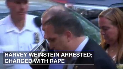 Harvey Weinstein Arrested; Charged with Rape