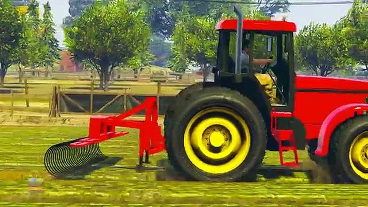 Tractor Videos For Children | Learning Street Vehicles Videos | Vehicle Cartoons by Kids Channel