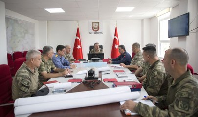 Orgeneral Akar Hatay'da Denetlemelerde Bulundu