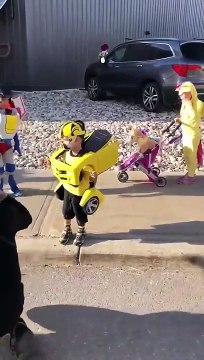 Ces enfants ont des déguisements Transformers géniaux