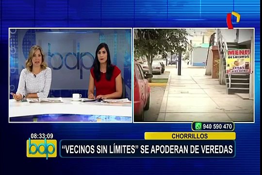 Chorrillos: “Vecinos sin límites” instalan escaleras y rejas en veredas