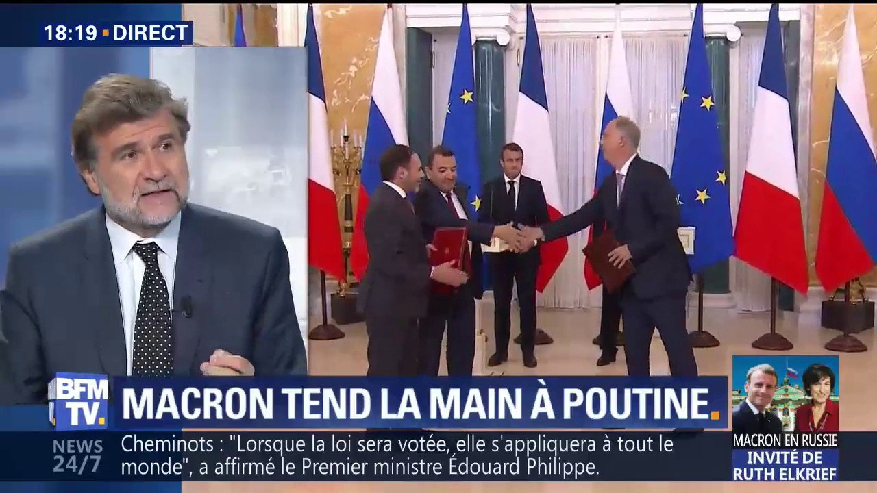 "Poutine veut la fin des sanctions", selon Ulysse Gosset
