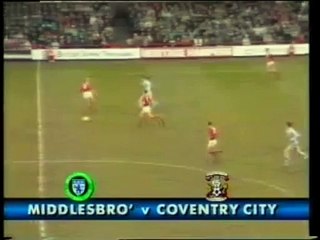 Middlesbrough - Coventry City 04-02-1989 Division One