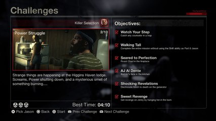 Friday the 13th Single Player Challenges All Hidden Objectives