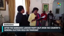 Mia Amor Mottley Sworn in as Barbados' Prime Minister