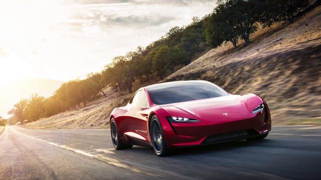 Tesla Roadster surprise reveal | 'Quickest car in the world' | Auto Car Channel