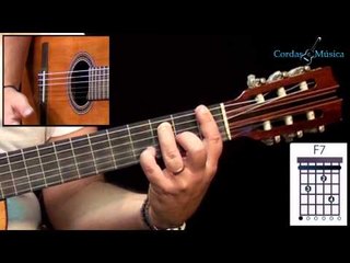 Acordes com Sétima - Cordas e Música (Farofa) -  Aul.05/Vio./Mod.3