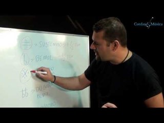 Teoria Músical - Sinais de Alteração (Parte 1/2) - Cordas e Música (Farofa) - Aul.10/T.M.