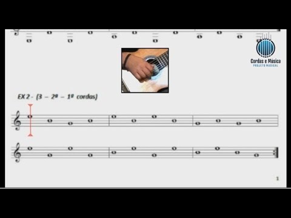 Leitura para Violão/Guitarra - Cordas Soltas (Aula 2) - Cordas e Música - Aul.02/Leit./V.G.