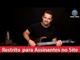 Guitarra - EXERCÍCIOS com as Escalas Menores Naturais (1ª Etapa) - Cordas e Música