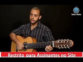 Violão 8 Cordas - Despadronização e independencia Mão Direita 2ª Parte - Cordas e Música