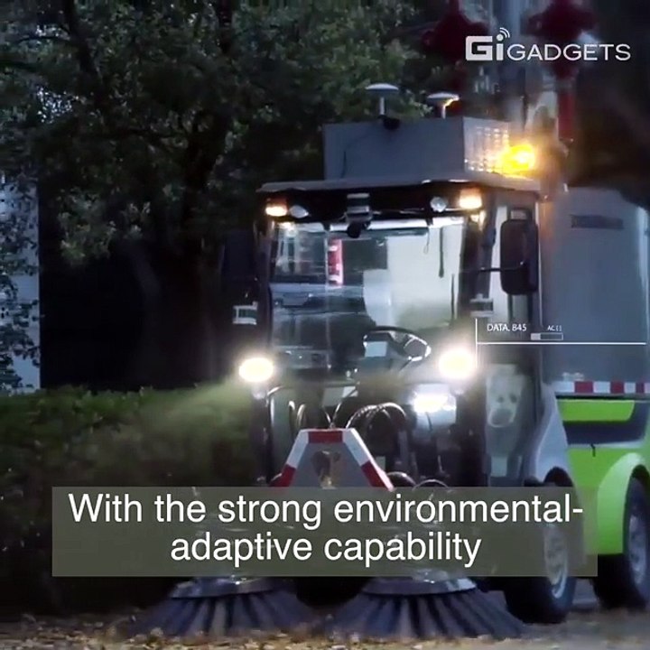 This AI sweeper will take over cleaning jobs