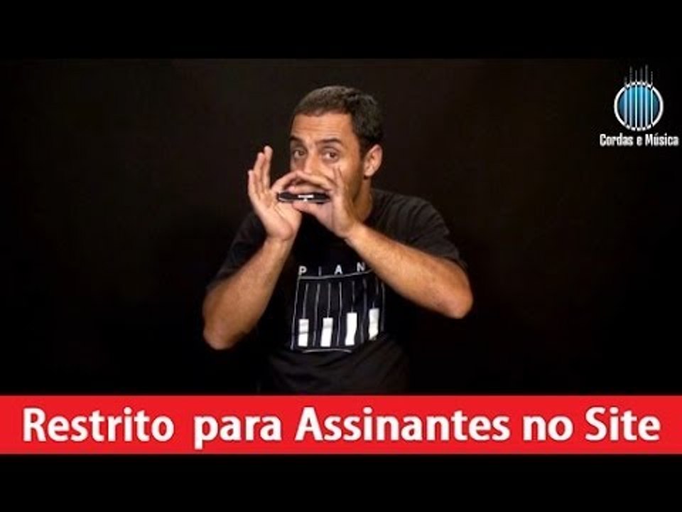 Gaita - Conhecendo e Exercitando a escala de Ré menor - Cordas e Música