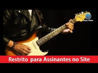 Pink Floyd -  "Time" (Aula de Guitarra) - Cordas e Música