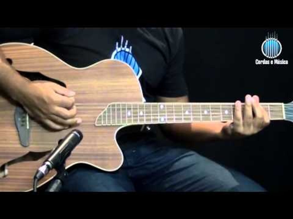 Violão Blues (AULA GRATUITA) Base de Blues com cordas SOLTAS - Cordas e Música