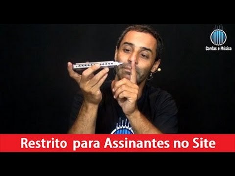 Gaita - 3 Exercícios com a Gaita Cromática (Parte 2) - Cordas e Música