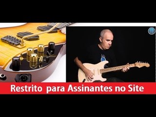 Hide Away (Versão de Eric Clapton) - Aula de Guitarra - Cordas e Músicaa