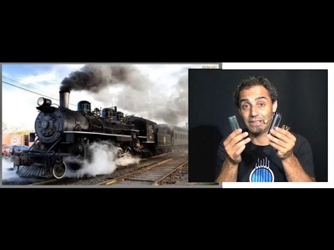 Gaita (AULA GRATUITA) Como Reproduzir o Som do Trem na Gaita - Cordas e Música