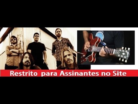 Foo Fighters - Something From Nothing (AULA DE GUITARRA) - Cordas e Música