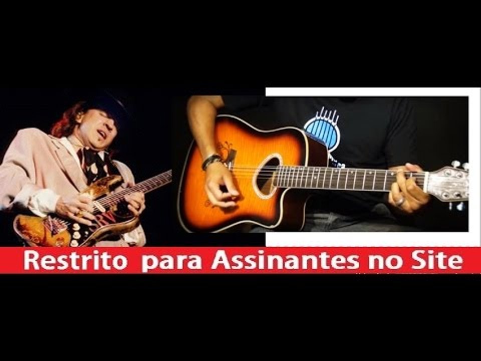 Pride and Joy - Stevie Ray Vaughan (Aula de Violão Blues) - Cordas e Música