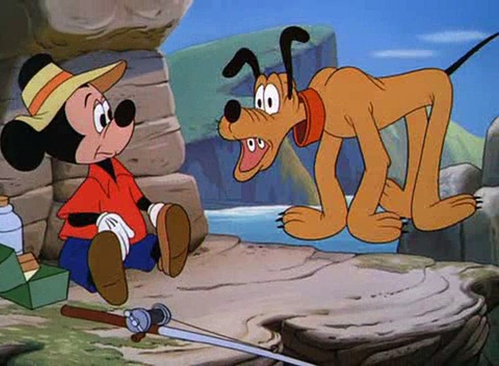 Mickey Mouse, Pluto - The Simple Things  (1953)