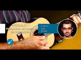 Cavaquinho (AULA GRATUITA) Iniciando as Tabelas de Digitação - Cordas e Música