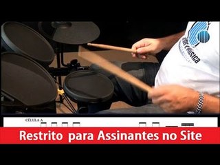 Bateria - Bases Rítmicas com Viradas de 2 Tempos (1ª Parte) - Cordas e Música