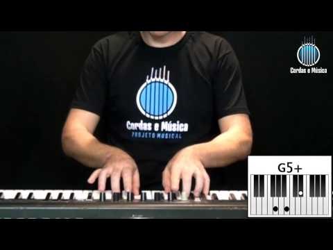 Teclado (AULA GRATUITA) Conhecendo os Acordes de 5ª Aumentada - Cordas e Música