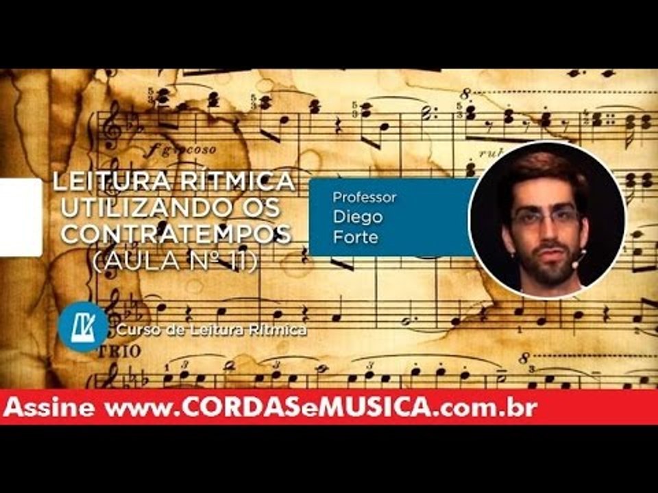 Leitura Rítmica com Contratempos (Aula Nº11) - Cordas e Música