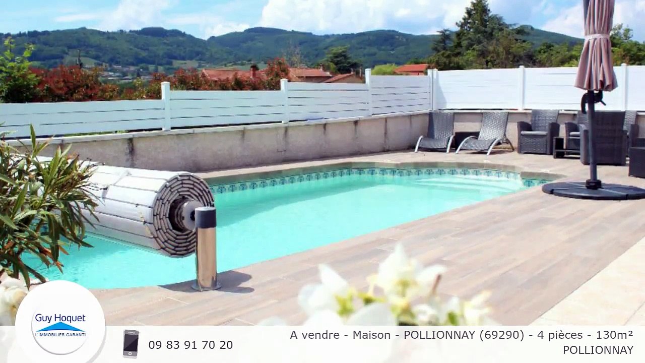 A vendre - Maison - POLLIONNAY (69290) - 4 pièces - 130m²