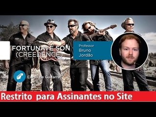 Fortunate Son - Creedence  (AULA DE GUITARRA) - Cordas e Música
