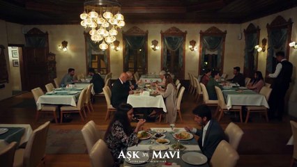 Aşk ve Mavi 67.Bölüm - Fazıl’ın arkadaşlarıyla yemeğe çıkan Elmas!