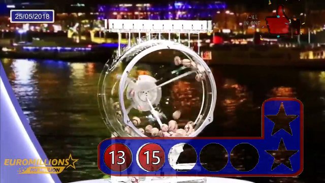 Euromillions : le tirage du 25 mai 2018 | 57 000 000€