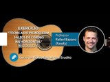 EXERCÍCIO - Técnica do Picado com Saltos de Cordas na Horizontal - Violão Flamenco e Erudito