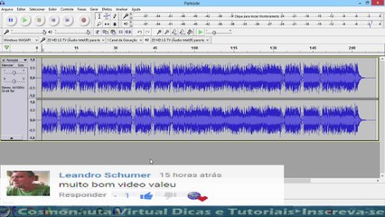 Reproduzir musicas ao contrario no audacity
