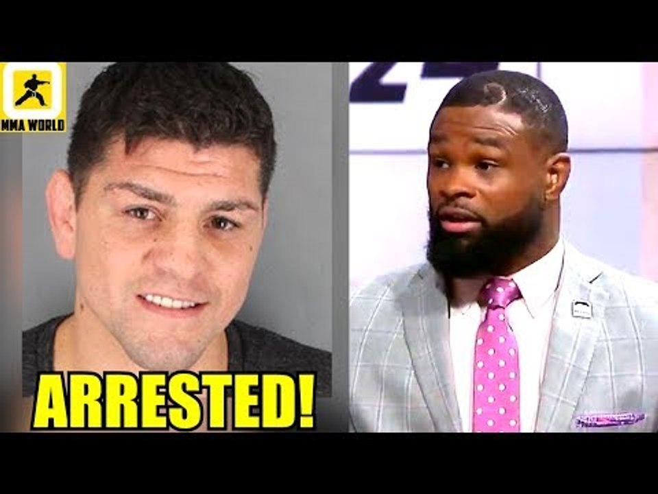 Nick Diaz has been arrested in Las Vegas for alleged domestic víolence,Tyron Woodley on GSP