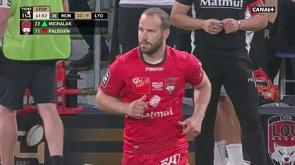 L'ovation du Groupama Stadium à l'entrée de Frédéric Michalak