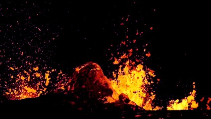 Fountain of Molten Lava