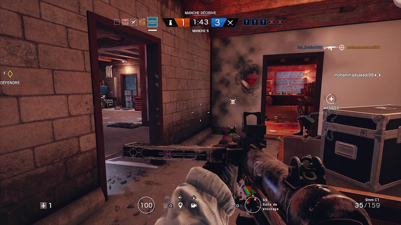 Tom Clancy's Rainbow 6S - Couper decaller 4 looser