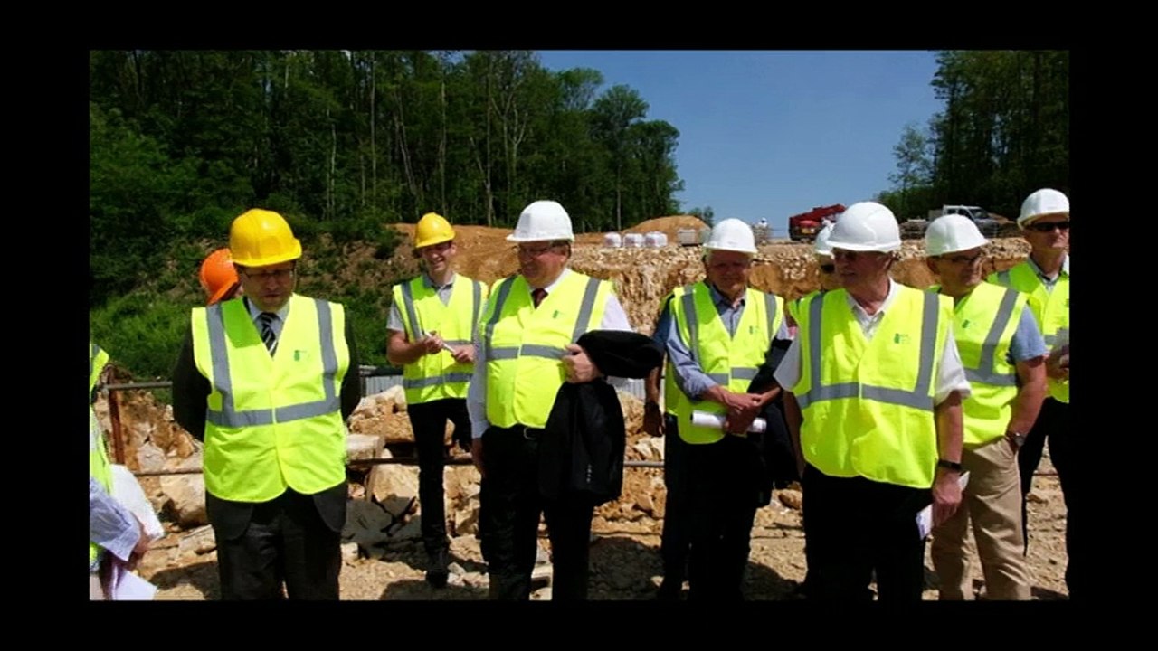 Deviation Port sur Saône, visite chantier