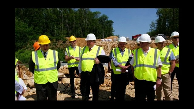 Deviation Port sur Saône, visite chantier