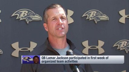 John Harbaugh on Lamar Jackson: I think he has the 'It factor' to play QB